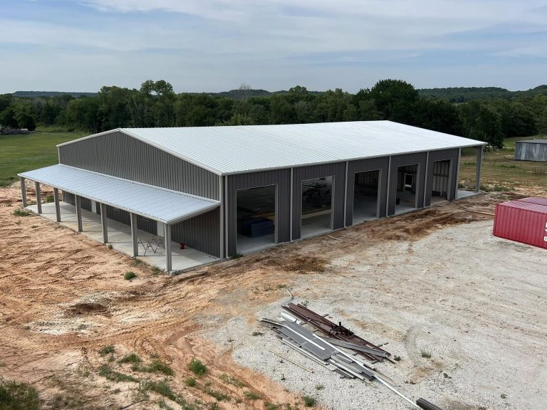 large metal building